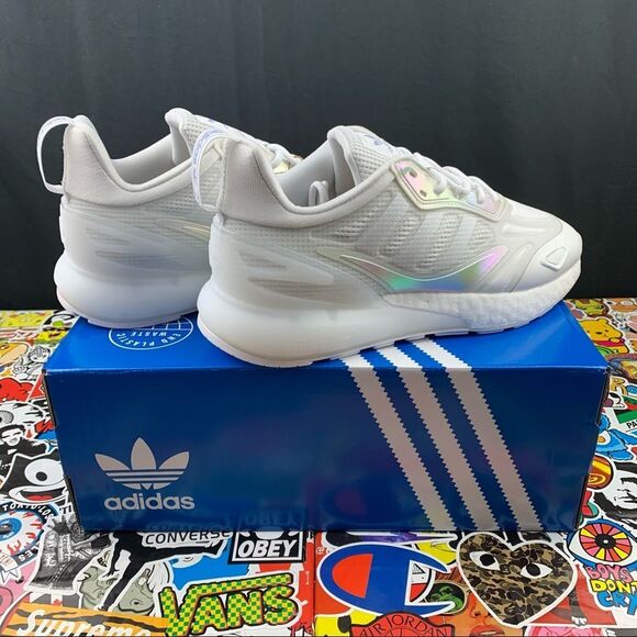 Adidas ZX 2K Boost Iridescent Womens Various Sizes - Picture 2 of 12